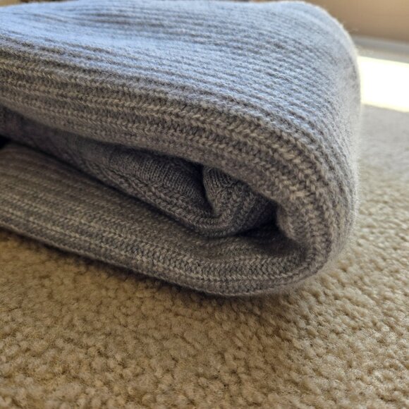 NWOT Brooks Brothers Wool Cashmere Hoodie Cardigan Grey Size XS - Picture 15 of 16